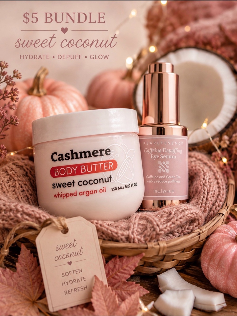 Sweet Coconut Fall Duo 💕🥥✨